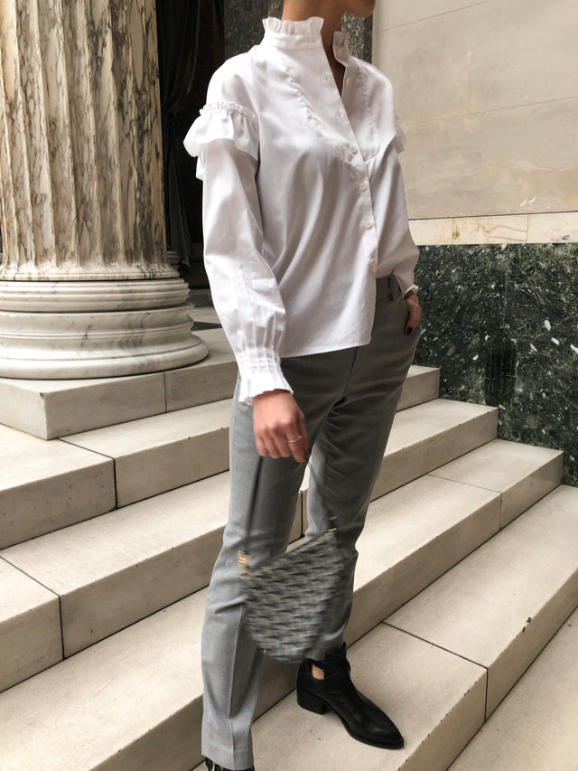 EMMA RUFFLED SHIRT