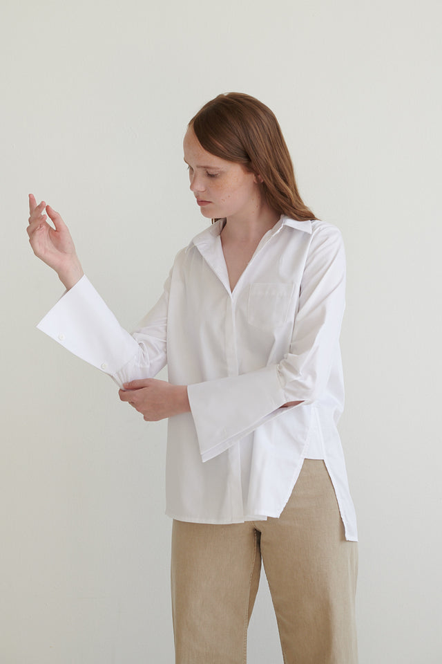 ANNA BIG CUFF SHIRT